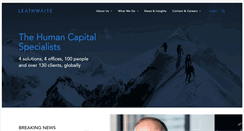 Desktop Screenshot of leathwaite.com